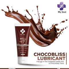 ChocoBliss – Edible Personal Lubricant for Couples – Chocolate-Flavoured, Water-Based & Body-Safe Intimate Gel – 50ml